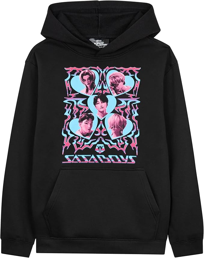 KPop Demon Hunters Official Girl Hoodie, Cosy Hoodies, Warm Gift for Girls and Teens