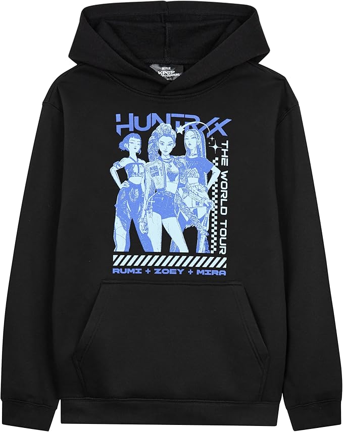 KPop Demon Hunters Official Girl Hoodie, Cosy Hoodies, Warm Gift for Girls and Teens