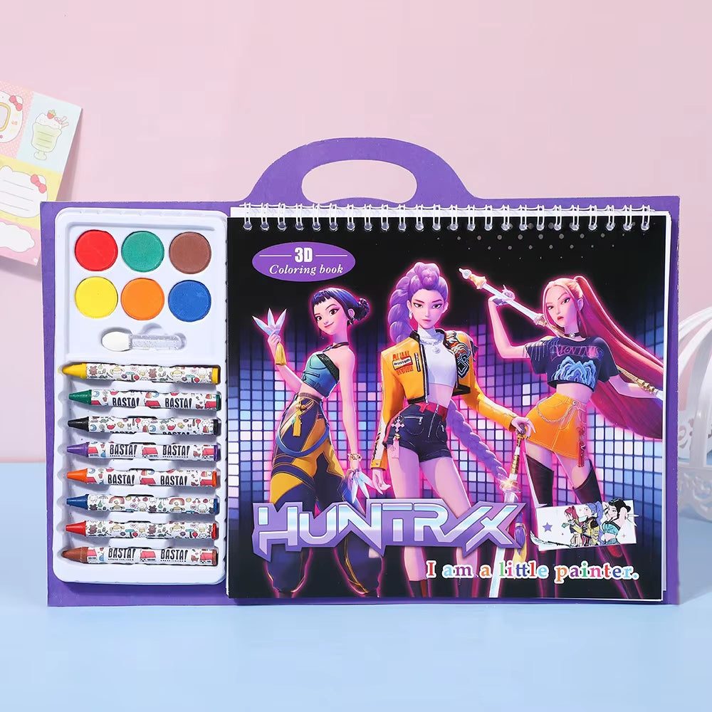 Kpop Demon Hunters Coloring Book