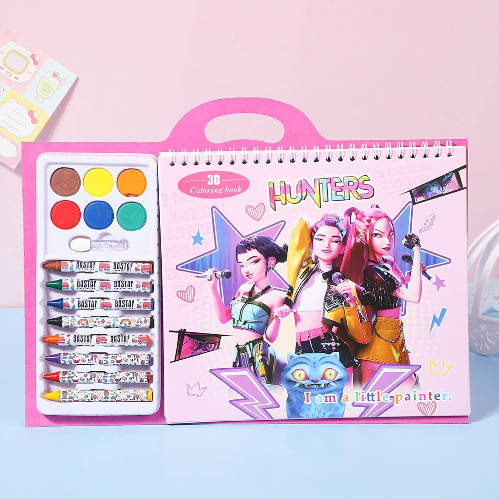 Kpop Demon Hunters Coloring Book