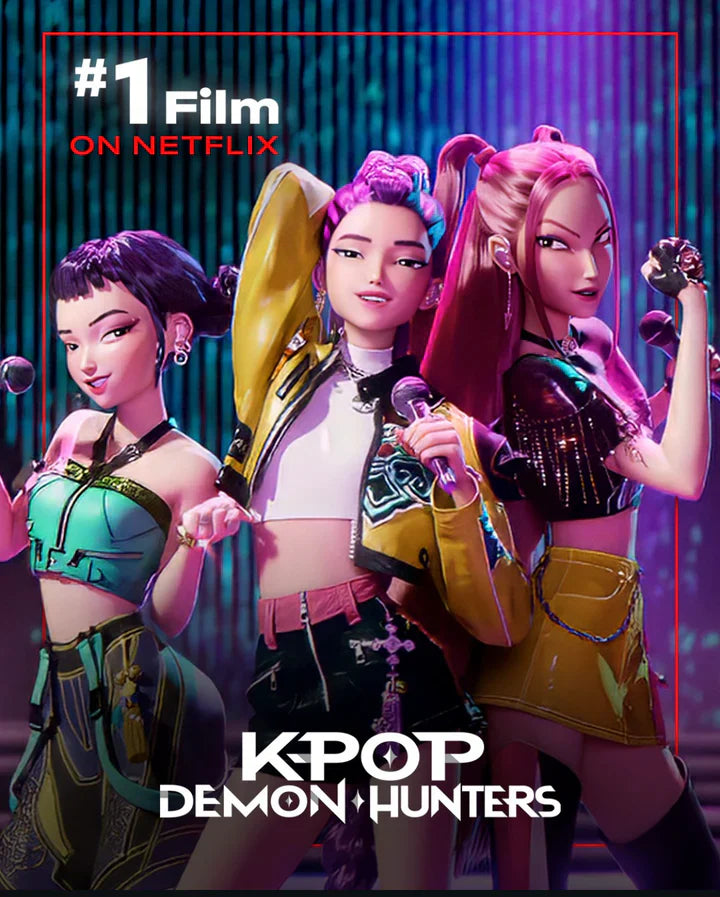 KPOP Demon Hunters – Caja de colección con 3 muñecas coleccionables