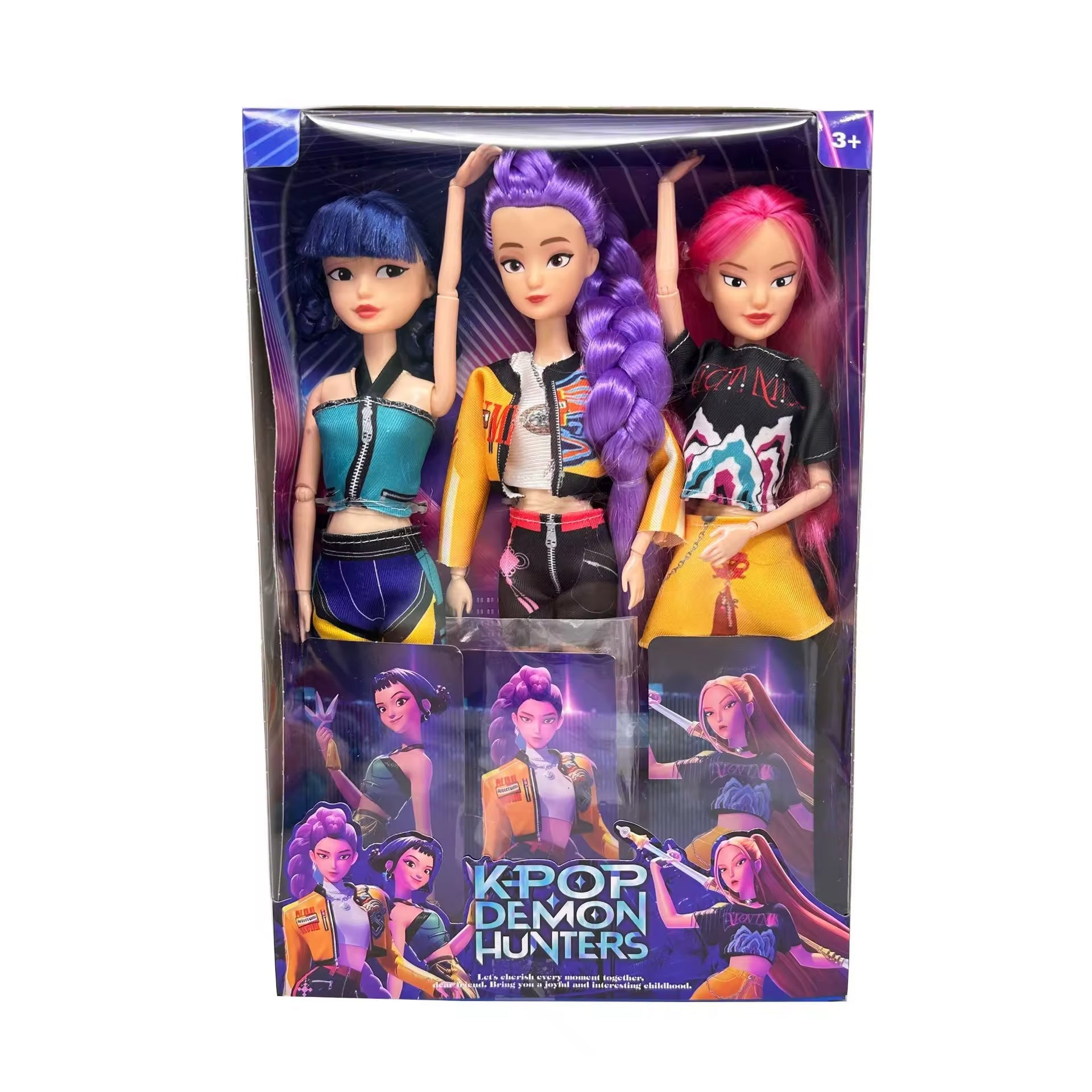 KPOP Demon Hunters – Collector 3-Doll Set