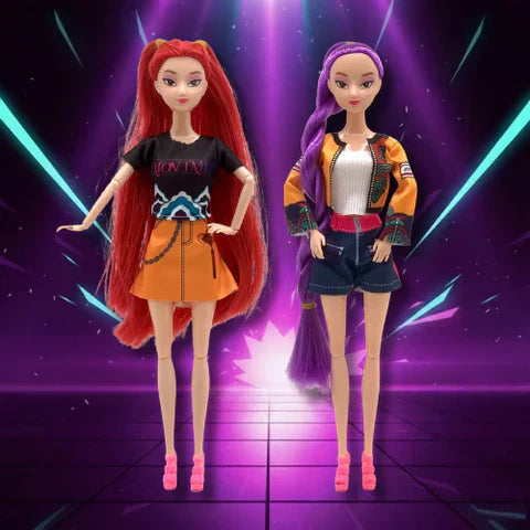 KPOP Demon Hunters – Collector 3-Doll Set