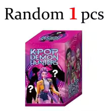 Kpop Demon Hunter Blind Box, anime, fun blind bag, small statue, peripheral model, desktop blind box, gift decoration