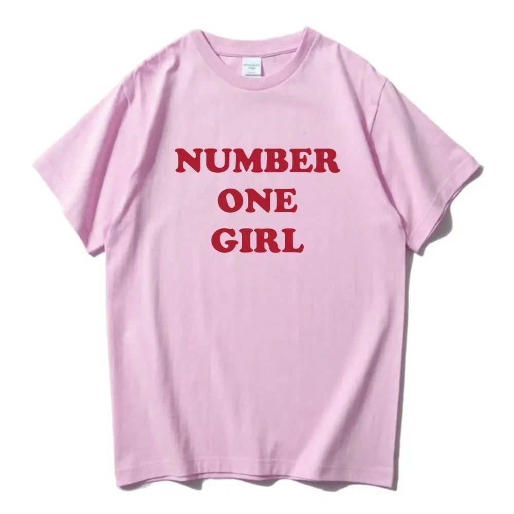 T-shirt number one girl kpop rose – groupe blackpink