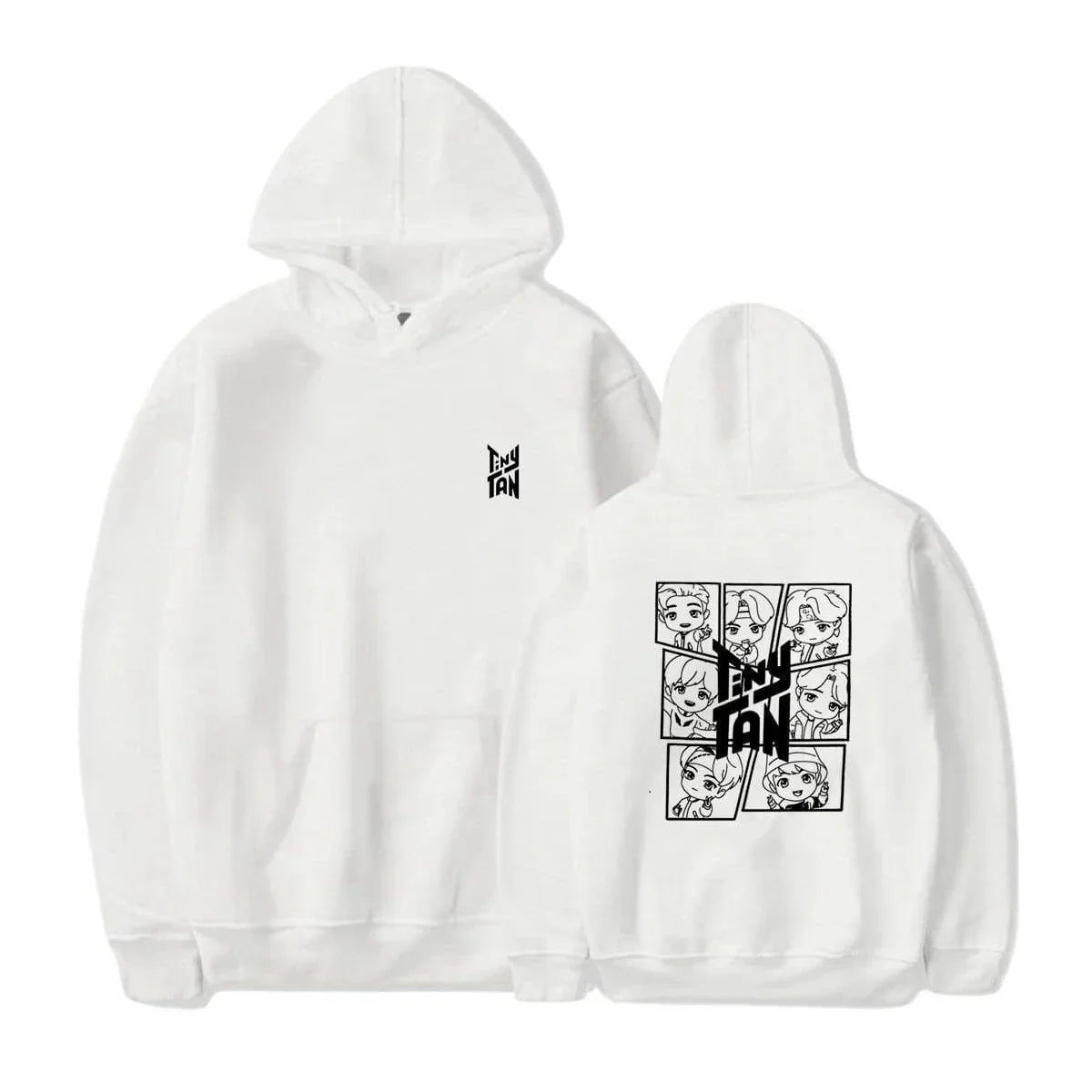 BTS TinyTAN White Sweatshirt